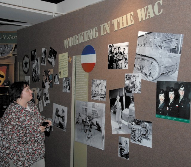 WAC museum exhibit