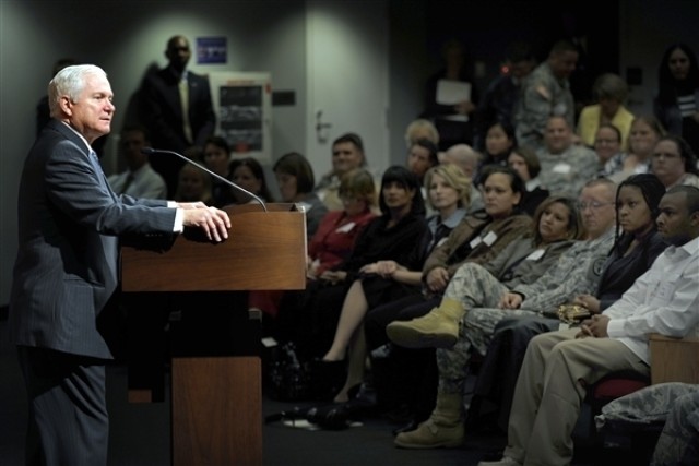 Defense Secretary Robert M. Gates