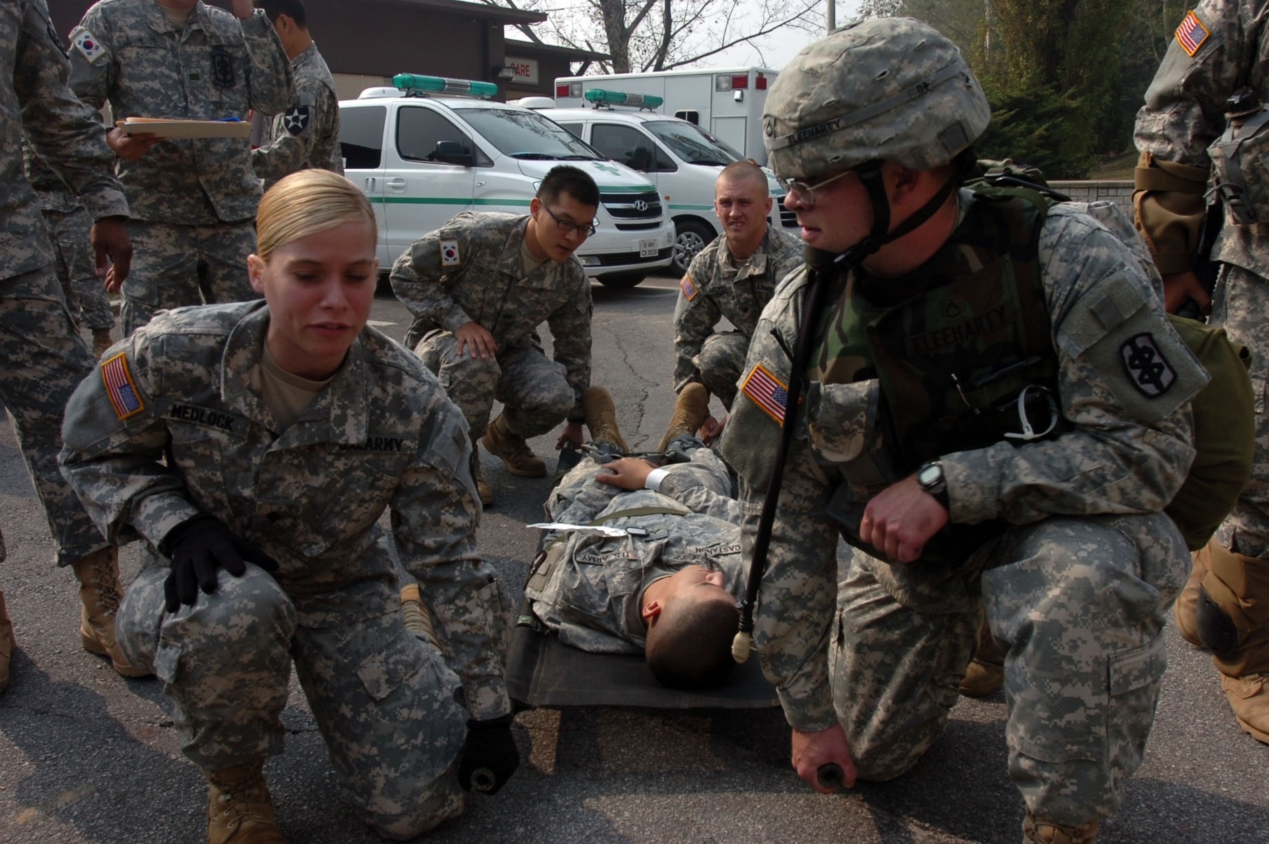 MASCAL tests readiness of Area 1 medics | Article | The United States Army