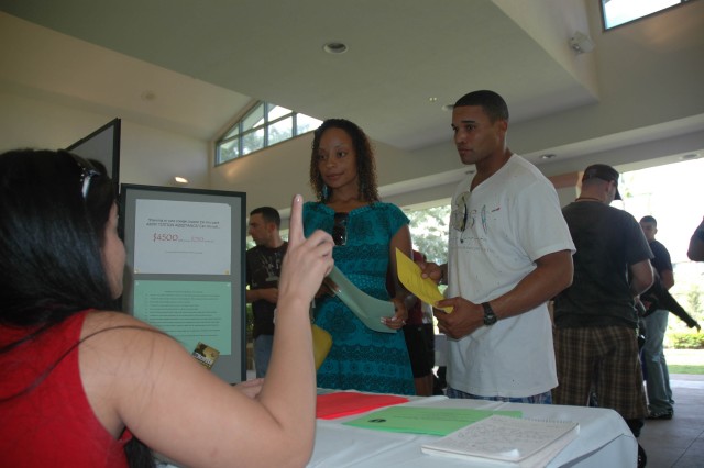 Spouses join Soldiers for pre deployment briefing