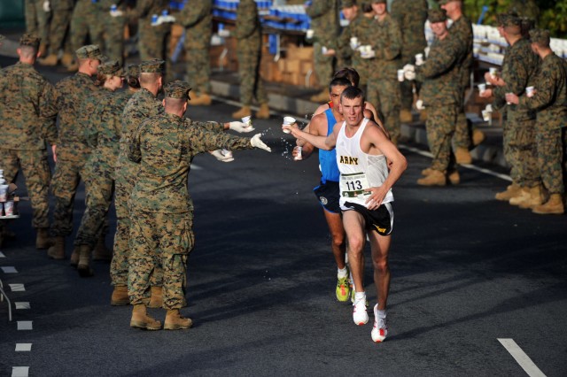 First U.S. Army finisher in 33rd Marine Corps Marathon
