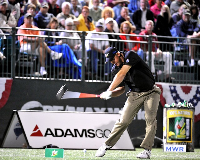 Hixson wins Army MWR Military Long Drive Championship with 389-yard blast