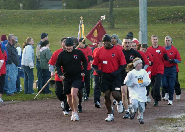 Record numbers run for Red Ribbon Week at Kaiserslautern