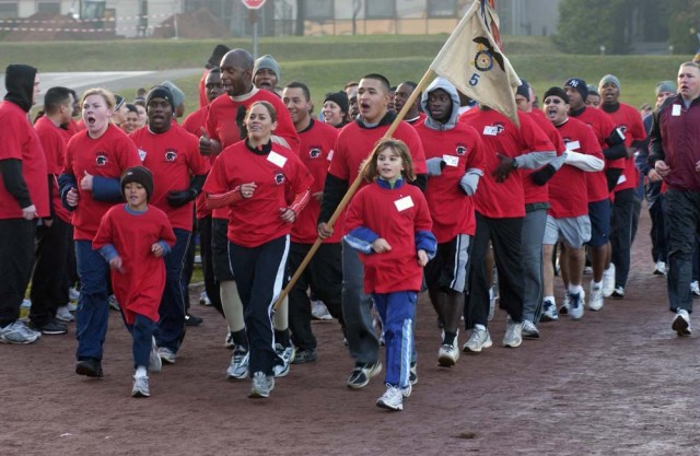 Record numbers run for Red Ribbon Week at Kaiserslautern