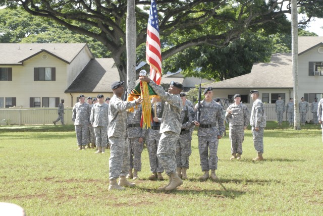 8th MP Brigade Cases Colors for Deployment