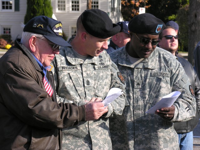 Picatinny officials, Multi-National Force - Iraq leader participate in local Veteran&#039;s Day observance