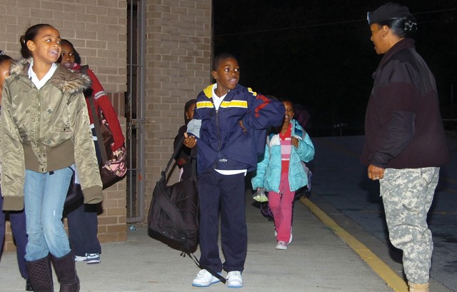 Grays becomes principal for day at partnership school
