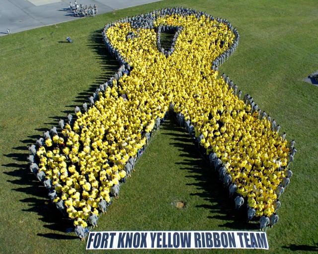 Record breaking yellow ribbon