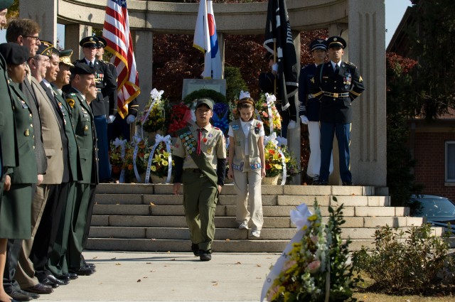 U.S. Forces Korea honor veterans