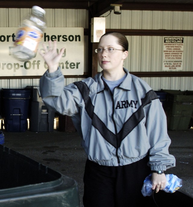 Recycling: Army goes green on post