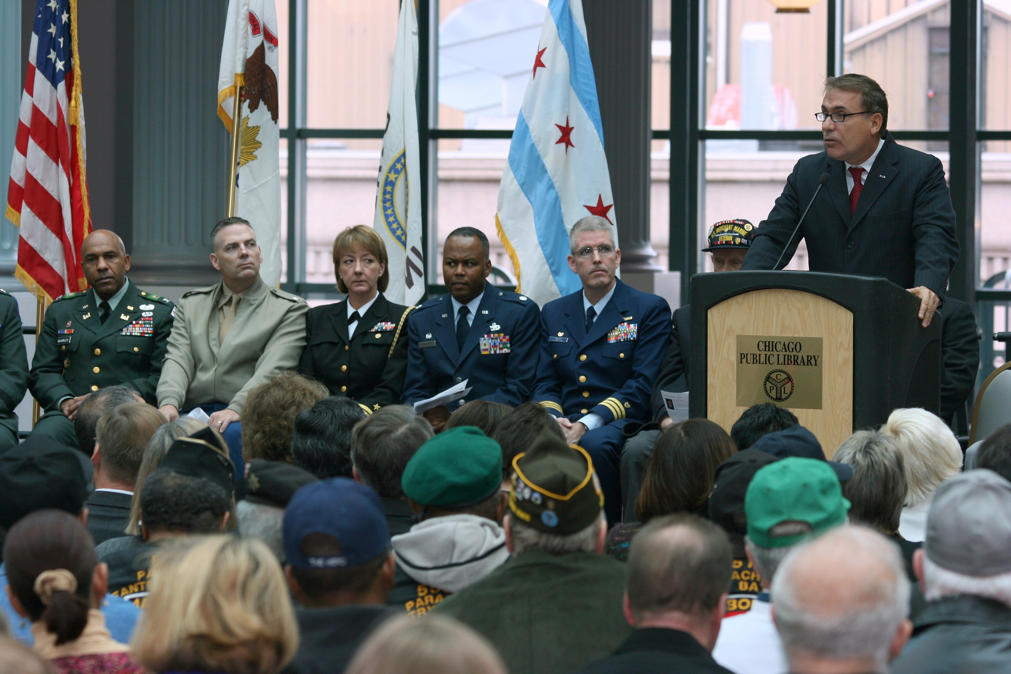 City of Chicago Veterans Day Commemoration Ceremony Article The