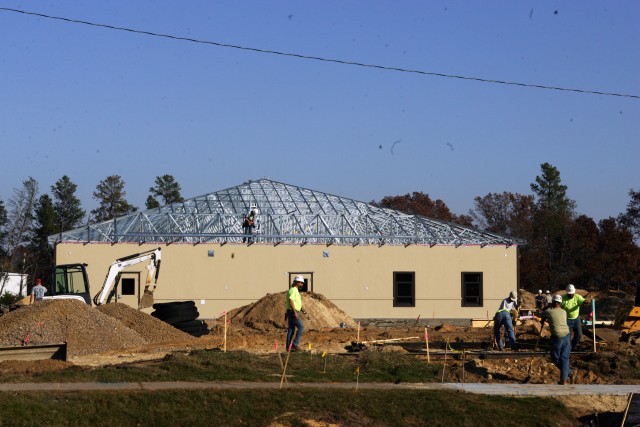 Fort McCoy Child Development Center construction under way