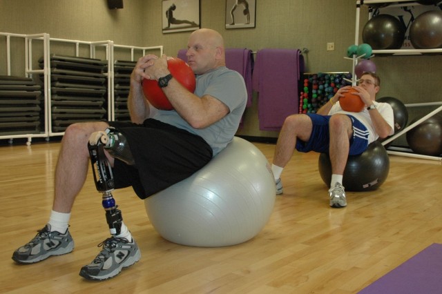 Sgt. Maj. Jurgersen and son training