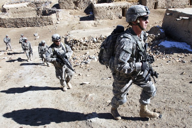 Afghan patrol