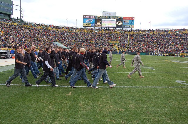 Future Soldiers March Into Enlistment