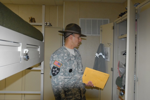 Training through the eyes of a drill sergeant - inspection