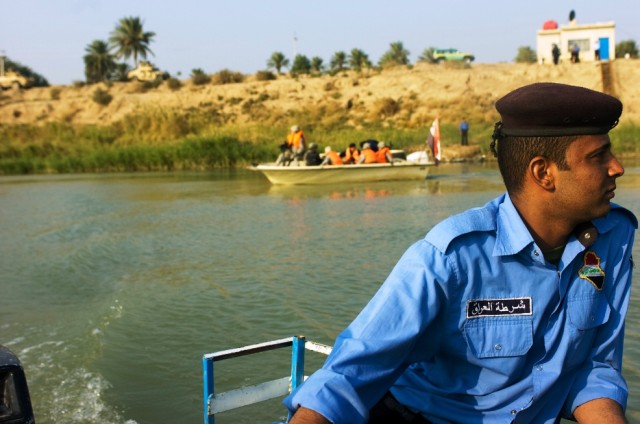 IPs, MPs perform combined river patrol, first in Kut