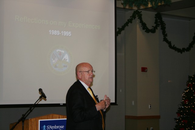 St. Ambrose University Speaker