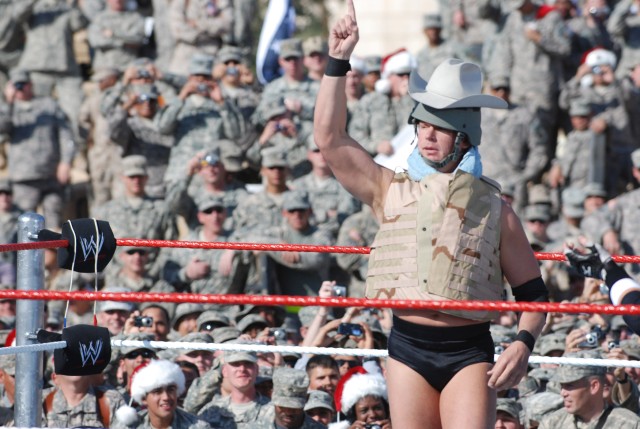 WWE pays &#039;Tribute to Troops&#039;