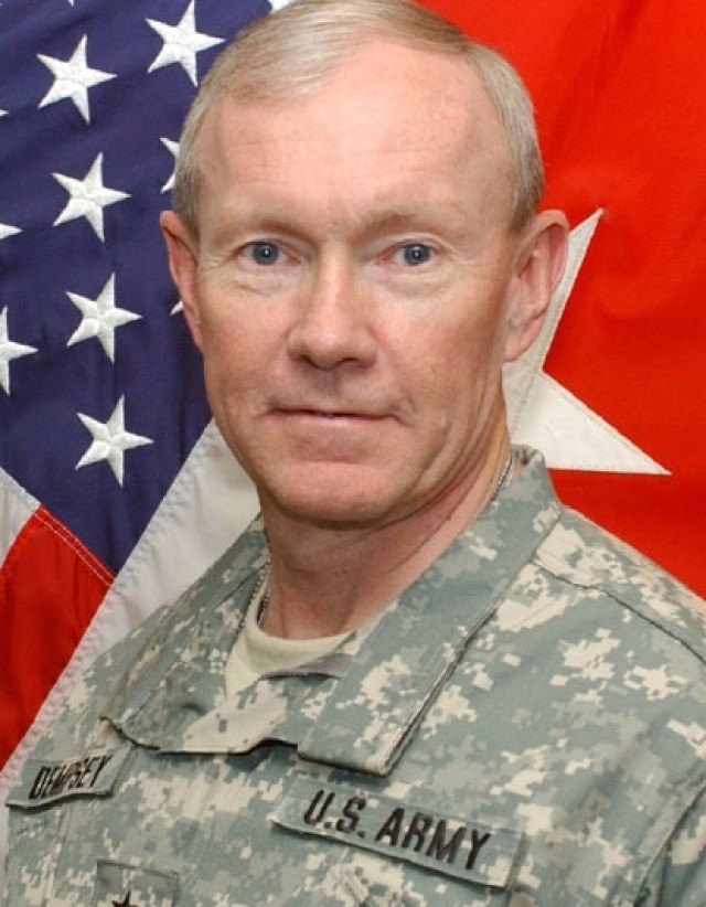 Gen. Martin E. Dempsey assumes Command of TRADOC