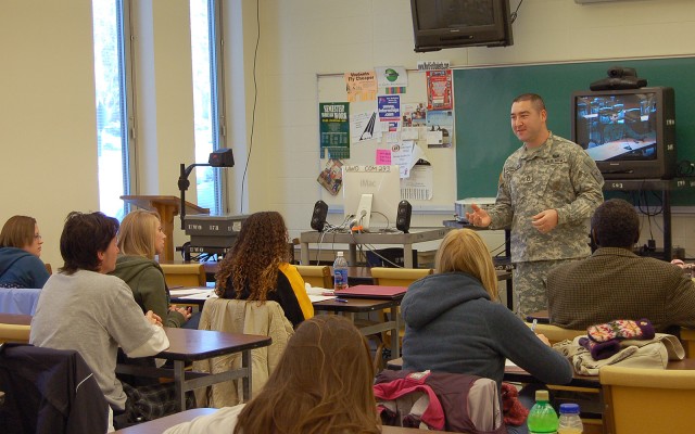 College Students, Professor Discover Army Civil Affairs