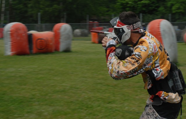 Plenty of paintball action in Europe