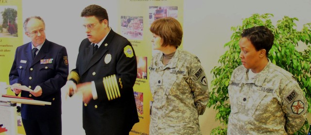 Firefighters benefit from training provided by German State of Rheinland-Pfalz