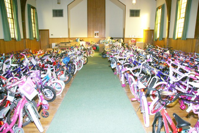 Bicycles galore
