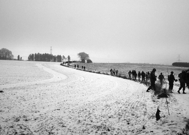 Walking in their footsteps