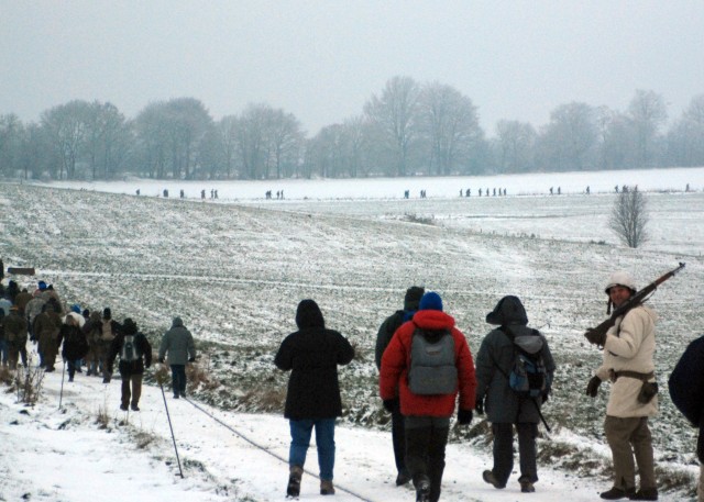 Walking in their footsteps