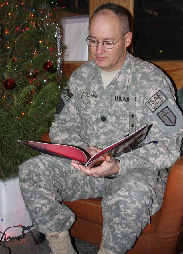 Soldier Continues Holiday Tradition in Afghanistan