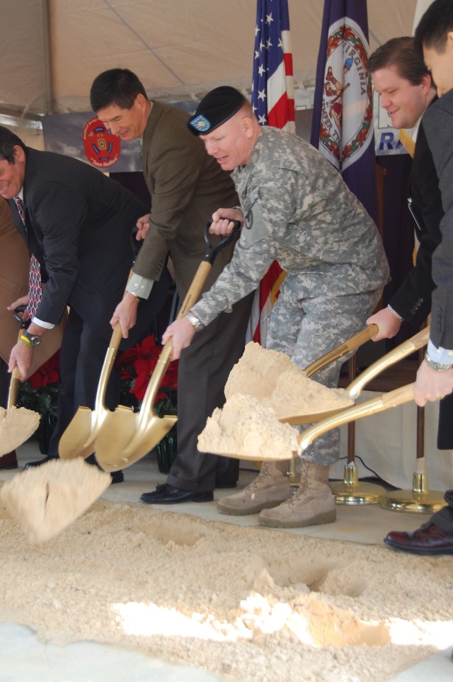 Radford groundbreaking