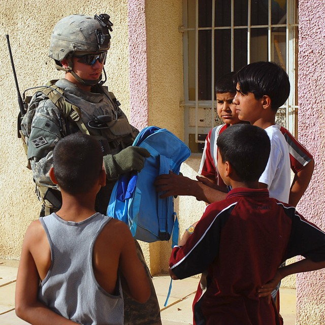 Deployed Soldier gets call from President