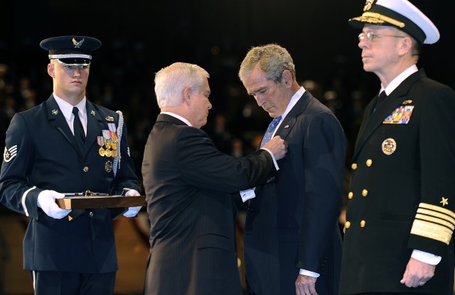 Armed Forces Full Honor Farewell to Bush