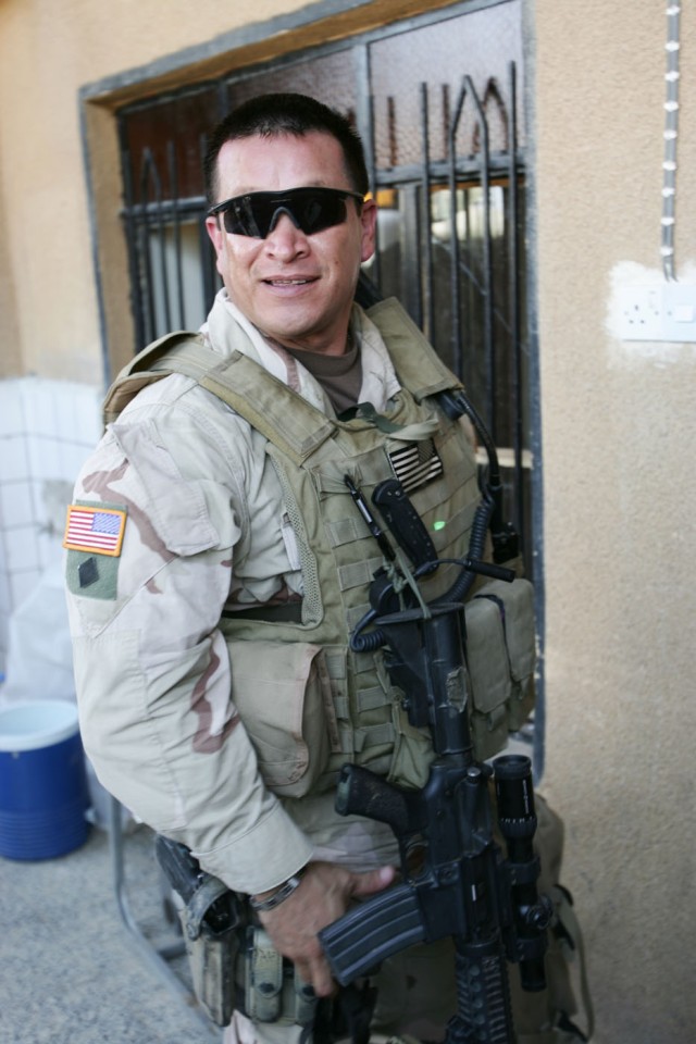 Command Sgt. Maj. Mario Vigil