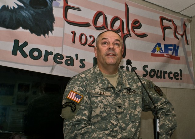 Garrison commander goes live on the Eagle