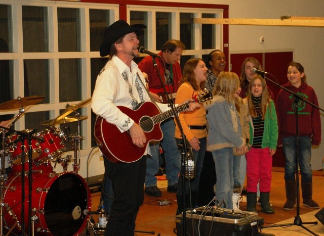 Sharing the stage