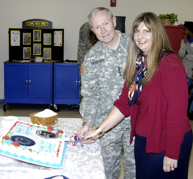 TRADOC Commander Celebrates ACS Birthday