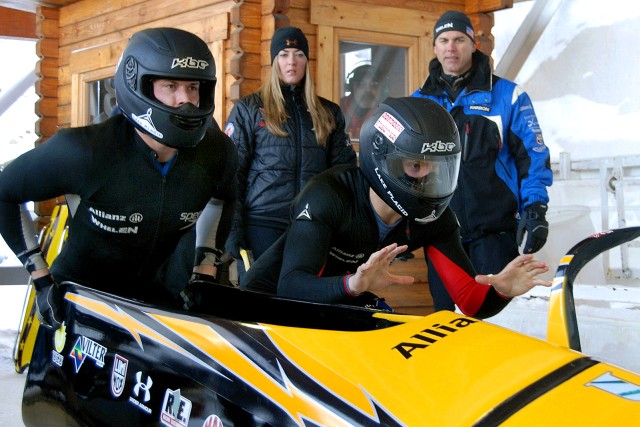 Vermont Guardsman Crashes Truck, Then Wins Bobsled Event