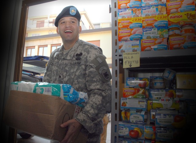 Army Holiday donations