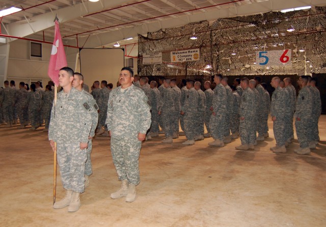 536th Maintenance Company Redeploys from Iraq