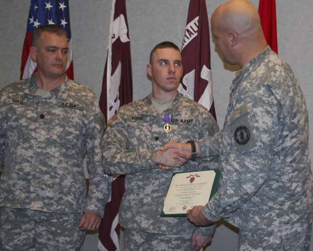 Wounded Soldier recognized for sacrifice, choice
