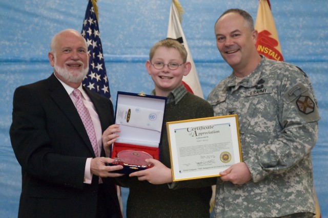Garrison names Top Youth Volunteer