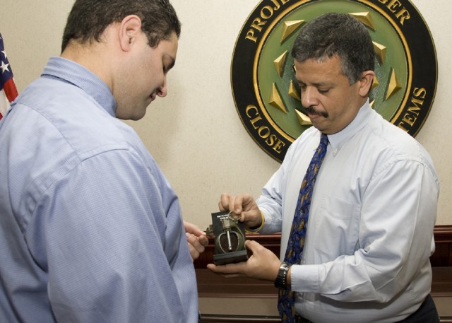 Picatinny employees honored for improvement in hand grenade safety 