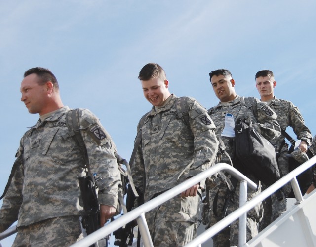 Fort Polk Soldiers home at last