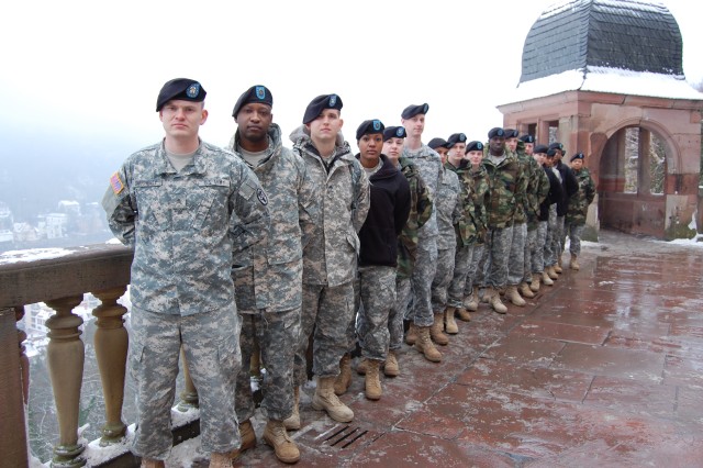 NCO Lineage Ceremony at Castle