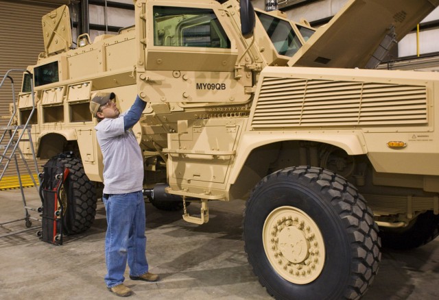 Anniston sides with GDLS on another MRAP variant