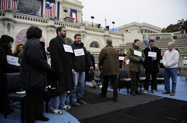 Inauguration Rehearsal