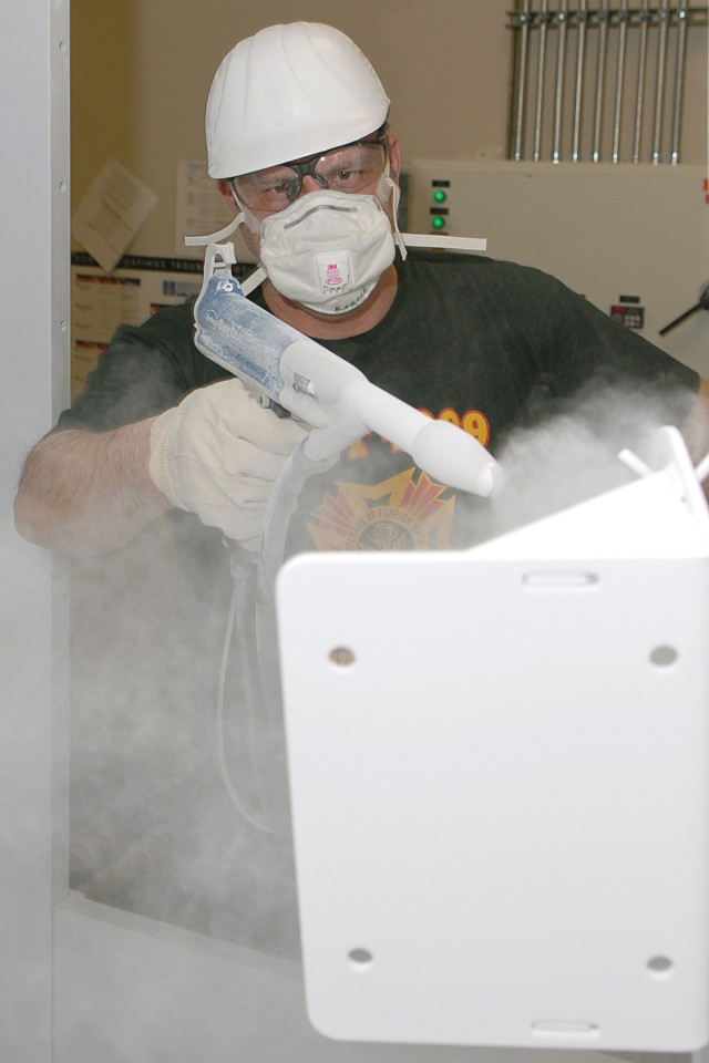 Painting with powder