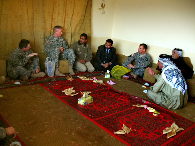 Tribal Leaders host Sustainment Commanders